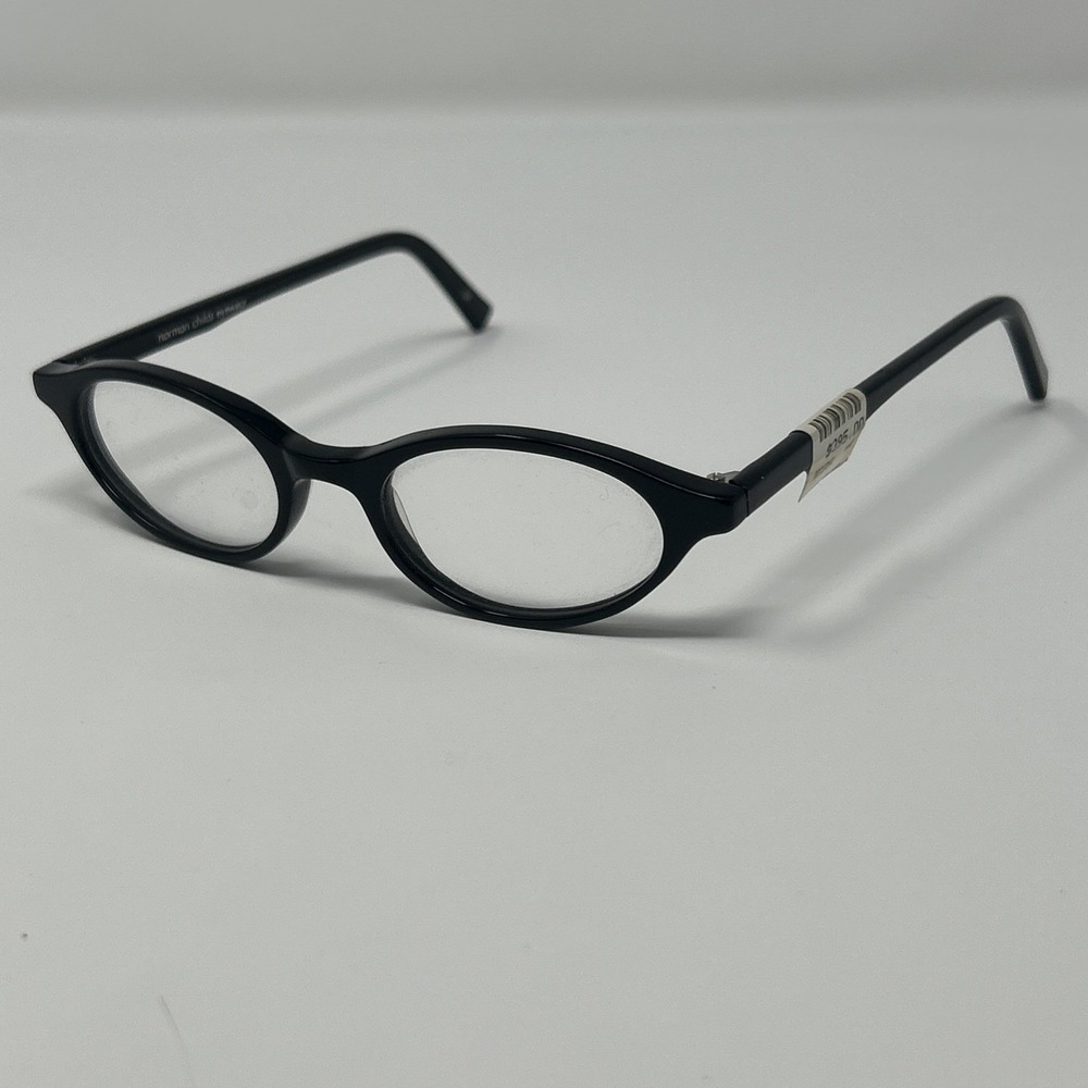 NWT Norman Childs CAPTIVATING CHRISTINA Eyeglass 44-10-135 Unisex Kid BLK Frames